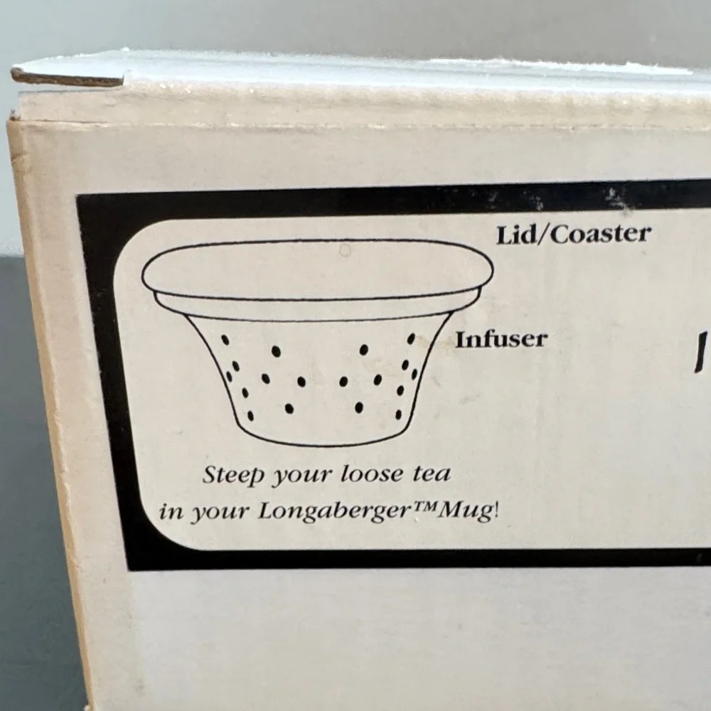 Vintage NEW Chantal Loose Tea Infuser for Longaberger/Fiestaware Mug - Picture 2 of 7